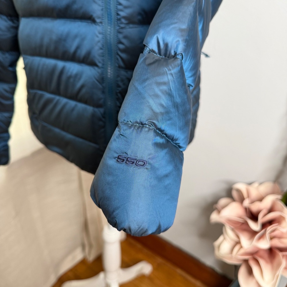 The North Face Aconcagua II 550 Down Puffer Jacket Teal Blue Women's Medium - Picture 5 of 10
